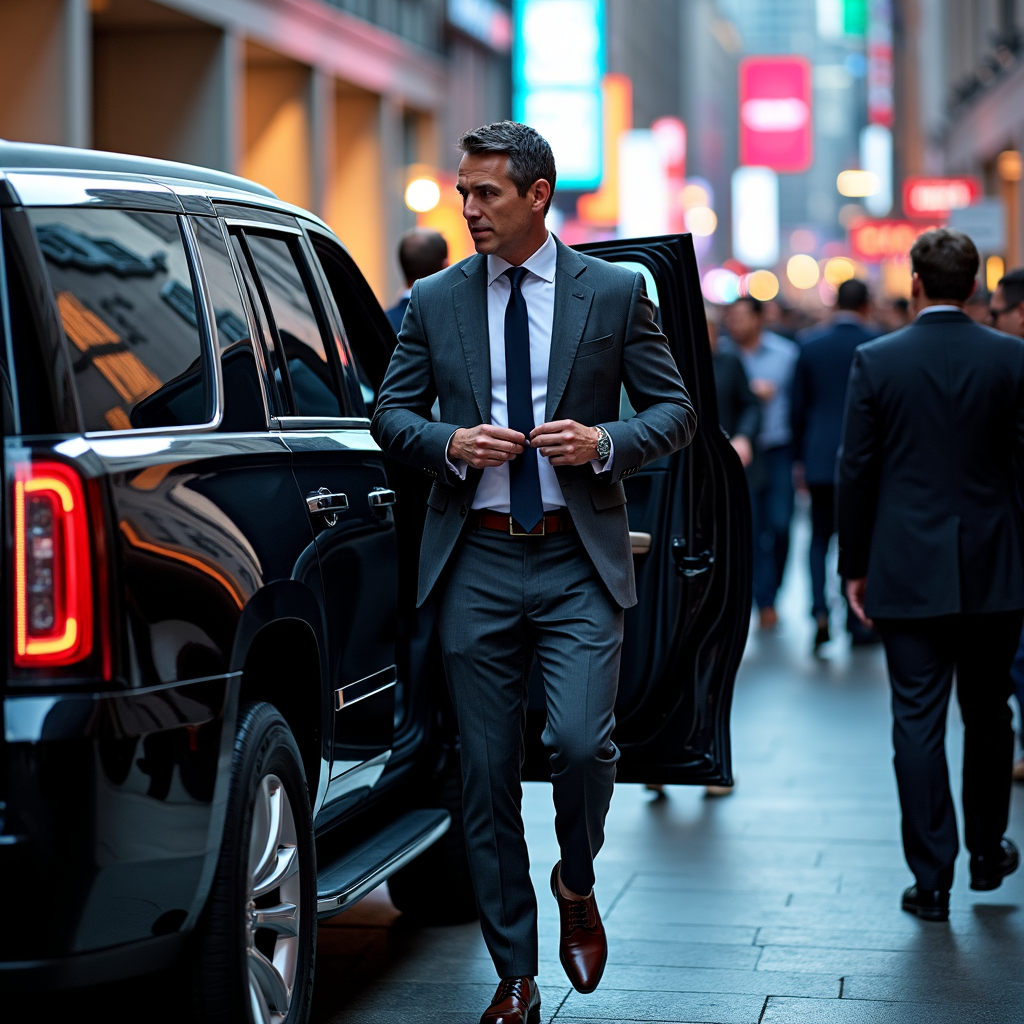 Well-maintained luxury vehicle